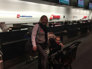 Check in mit Edelweiss Air